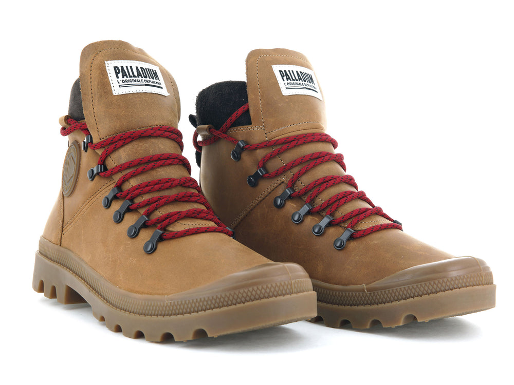 Zapatos Altas Palladium LEGION HIKER Hombre Marrones | Costa Rica-74859